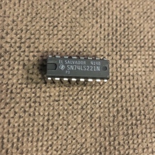 SN74221 74LS221 74221 74LS221N Dual Monostable Multivibrators with Schmitt-trigger Inputs