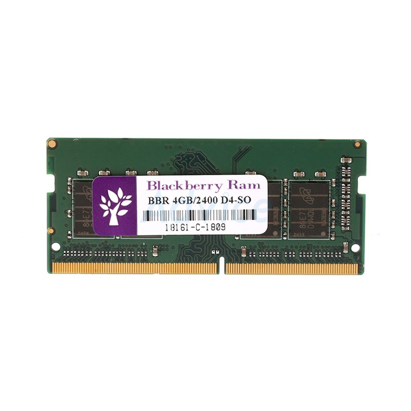 RAM DDR4(2400, NB) 4GB Blackberry 8Chips แรมโน๊ตบุ๊ค ประกัน LT.