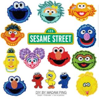 ตัวรีด เซซามี สตรีท sesame street