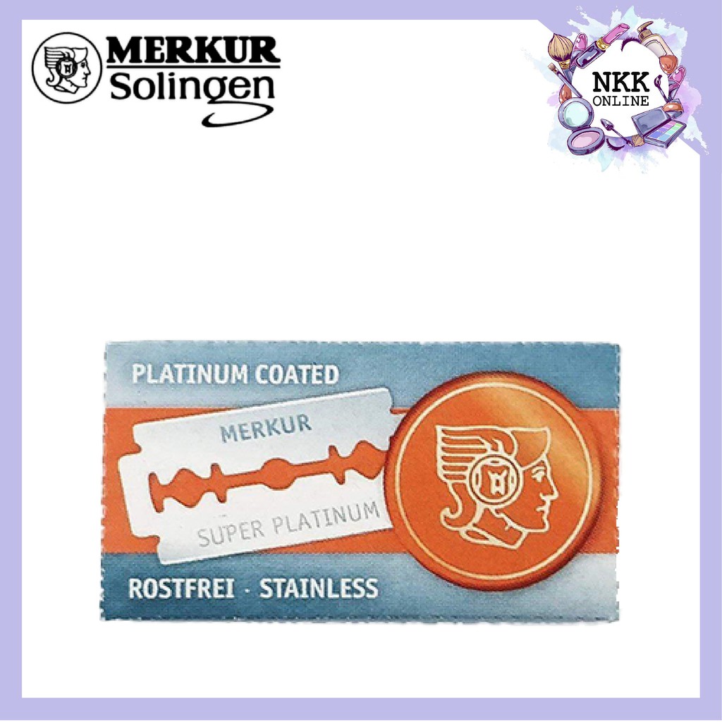 [พร้อมส่ง‼️ของแท้100%] Merkur Double Edge Razor Blades