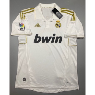 เสื้อบอล ย้อนยุค รีล มาดริด 2011 เหย้า Retro Real Madrid Home เรโทร คลาสสิค 2011-12