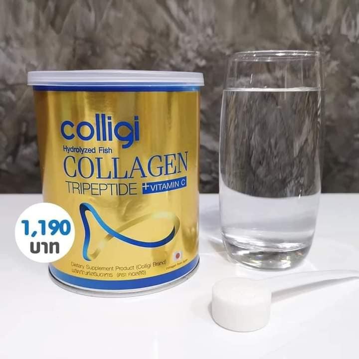Colligi Collagen Tripeptide คอลลาเจนจากปลาทะเลน้ำลึก