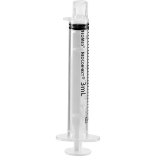 ไซริงค์ NeoConnect at Home 3mL Bolus Reusable O-Ring Syringe with ENFit 3 ml.