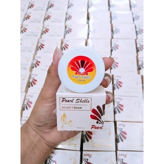 Pearl shells Night cream 5g. ครีมเพิร์ลเชลล์