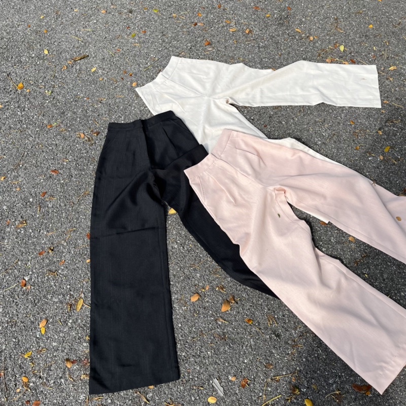 Unpainted.bkk - Mayla pants กางเกงขายาวผ้าลินิน