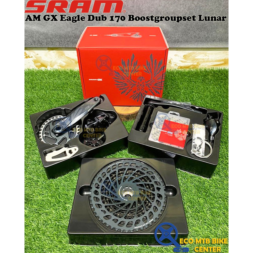SRAM AM GX Eagle Dub Boost Groupset Lunar