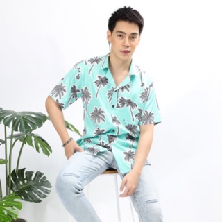 🌴เสื้อเชิ้ตฮาวาย🌴 ราคาถูก #C001