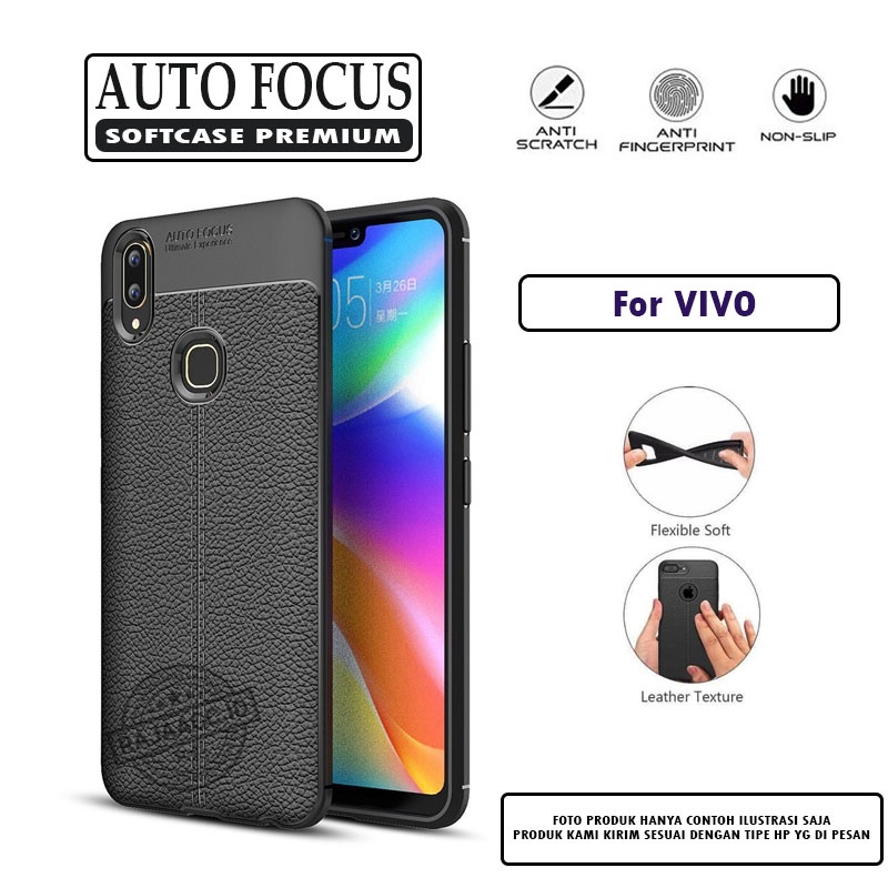 Autofocus กรณี Vivo S1 V5 V7+ V9 V11 V11 Pro V15 V15 Pro V17 Pro V20 V20se Premium Soft Case Autofoc