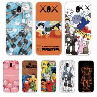 เคสโทรศัพท์ซิลิโคนแบบนุ่ม samsung galaxy j 3 pro j5 pro j 7 pro 2017 kaws