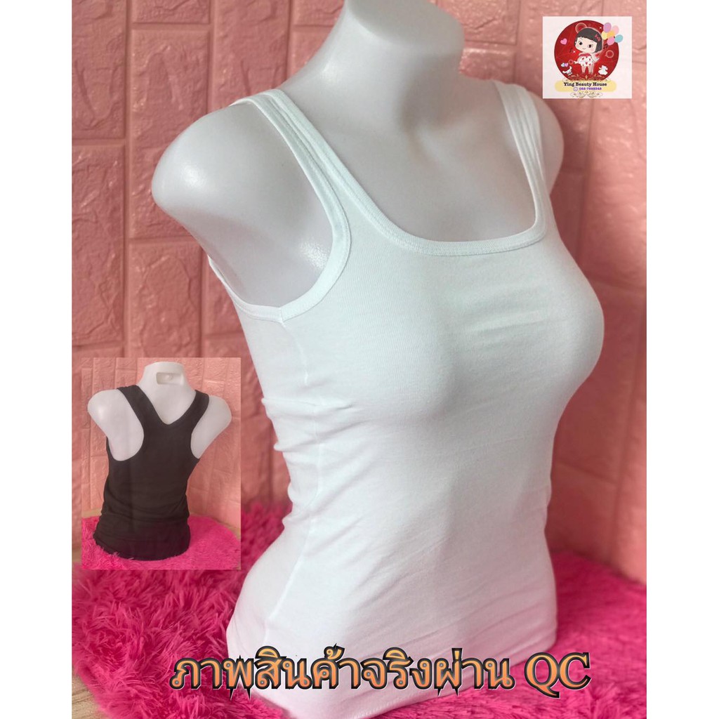 เสื้อกล้าม/สายเดี่ยว-เต็มตัวใส่สบายฮิตมากๆ-รีวิวเยอะจ้า