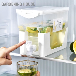 Gardening House โหลใส่เครื่องดื่ม เครื่องดื่มเย็น ความจุขนาดใหญ่ พร้อมจุกปิด