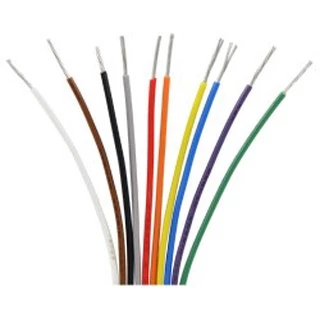 สายไฟ สายไฟเดี่ยว PVC-1007 16AWG 18AWG 20AWG 24AWG 80°C 300V ราคาต่อ 1 เมตร ตัดยาวตามจำนวนที่สั่ง