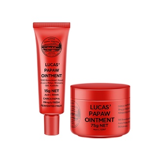 Lucas Papaw Ointment ลิปแคร์ให้ความชุ่มชื้นและดูแลผิวหน้า 75กรัม