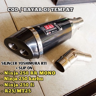 คาร์บูเรเตอร์ท่อไอเสีย สําหรับ Yoshimura R11 Ninja 250 Fi Ninja rr mono R25 MT25 z250