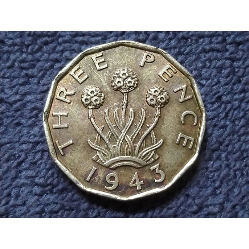 เหรียญ​ต่างประเทศ​(2953)United​ Kingdom​ 1943