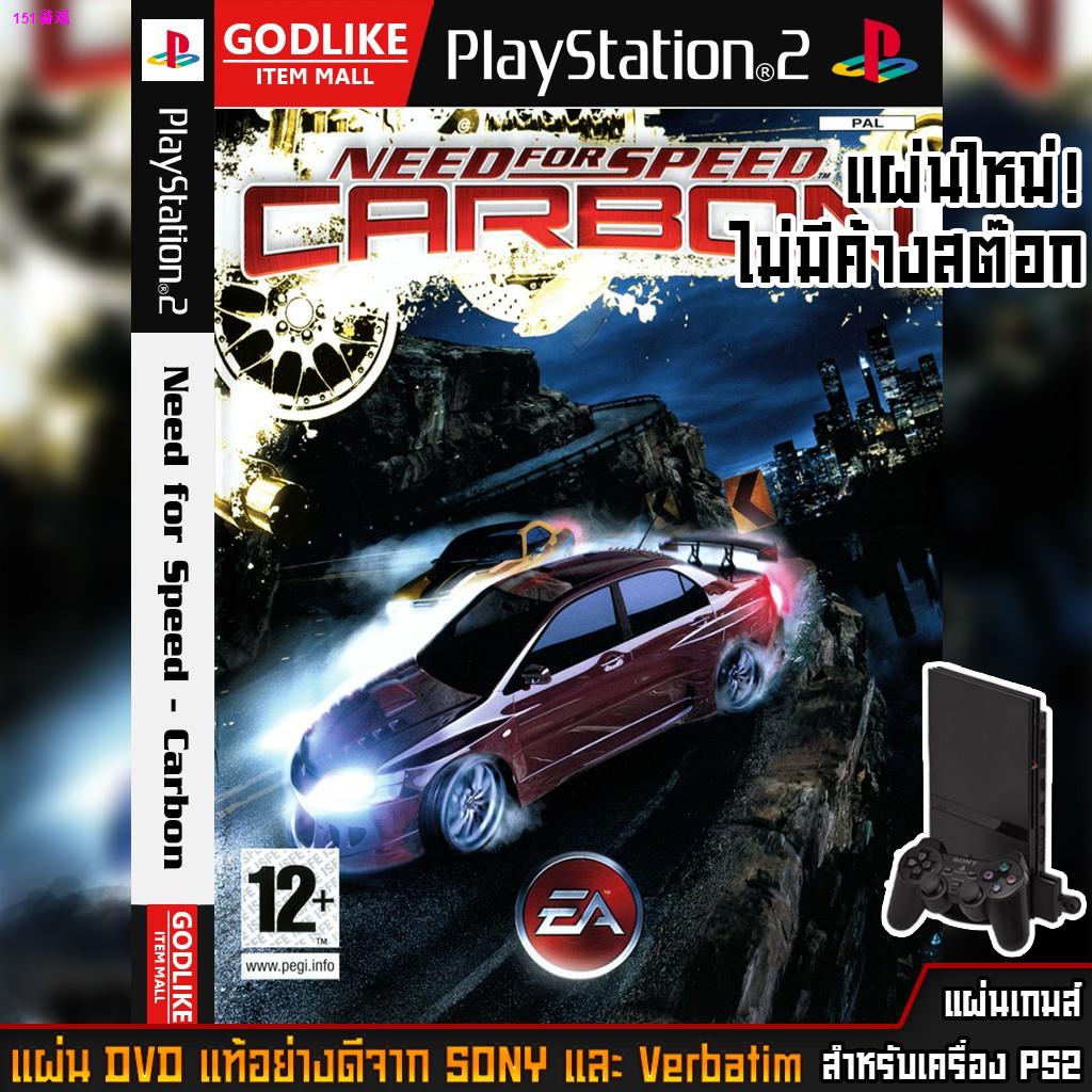 เครื่องเกม♀✷🎮 แผ่นเกมส์ PS2 - Need for Speed : Carbon | GODLIKE