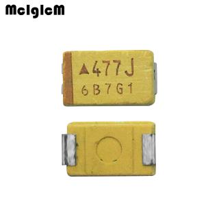 20pcs D 7343-31 470uF ตัวเก็บประจุแทนทาลัม 6.3V SMD