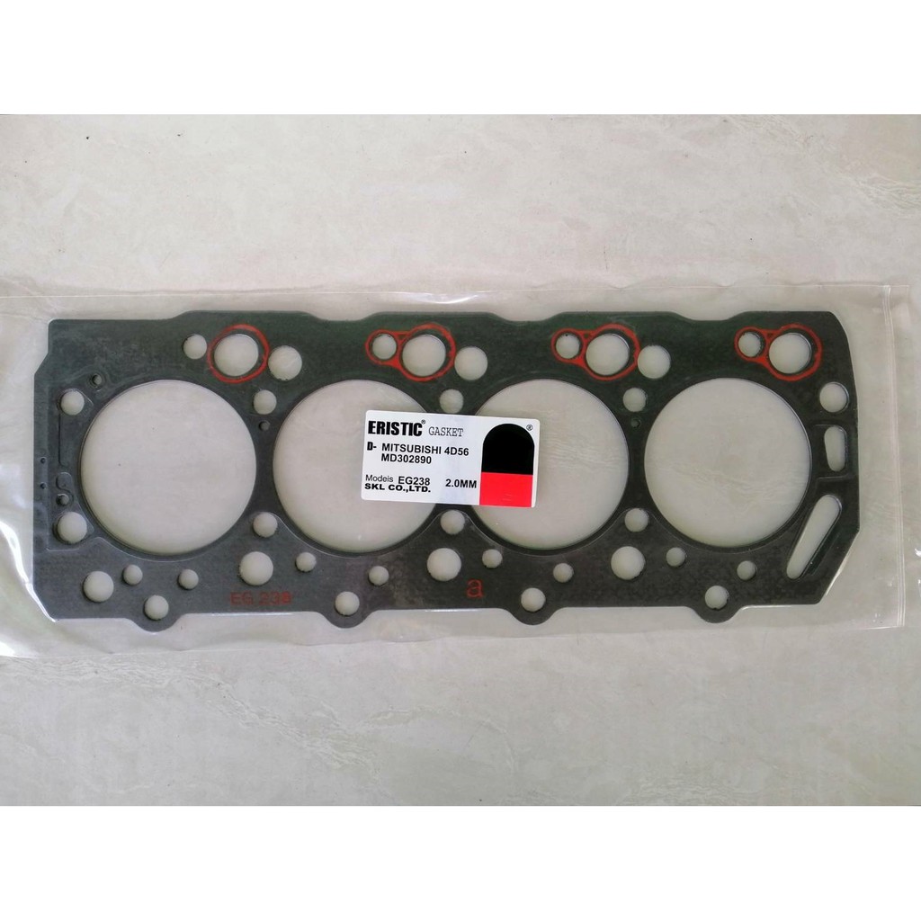 ประเก็นฝาสูบ(ประเก็นไฟ) MITSUBISHI  L200,CYCLONE,4D56  ความหนา 2มิล ไต้หวัน  ราคาแผ่นละ300บาท