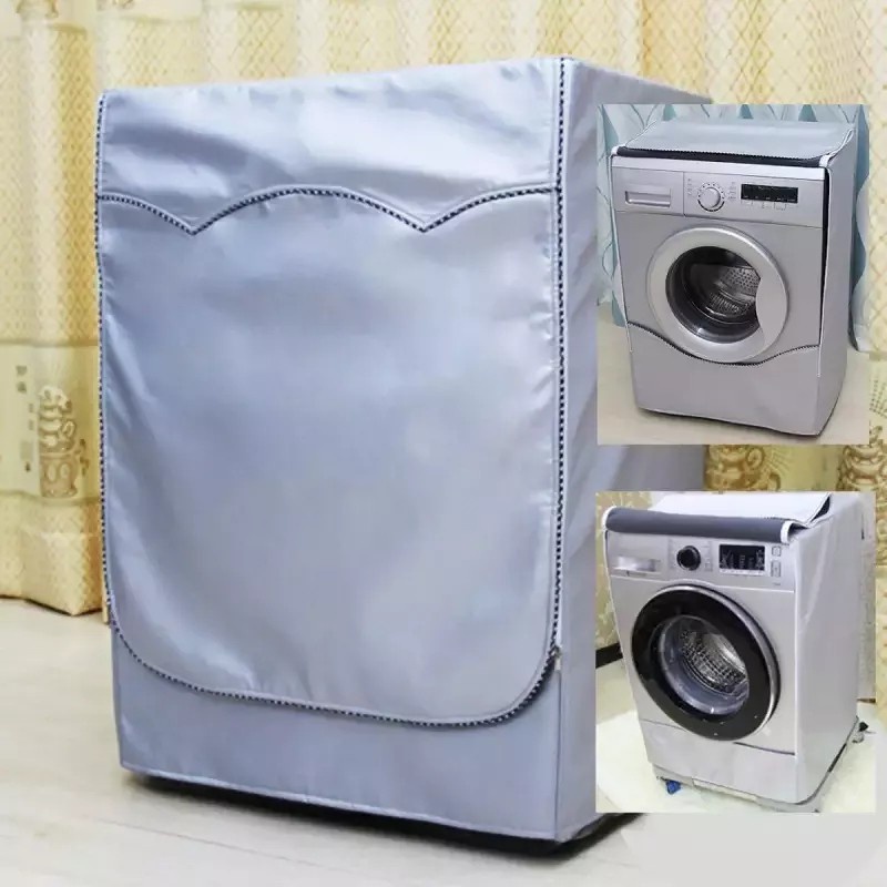ผ้าคลุมเครื่องซักผ้า ฝาหน้าซัก-อบ 6-25kg. กันUV️ (ใส่ได้ทุกยี่ห้อ)