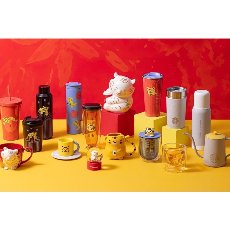 Zodiac Tiger Starbucks Collection แก้วเสือสตาบัค