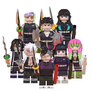 ฟิกเกอร์ Demon Minifigures Kamado Tanjirou Block ของเล่นสําหรับเด็ก