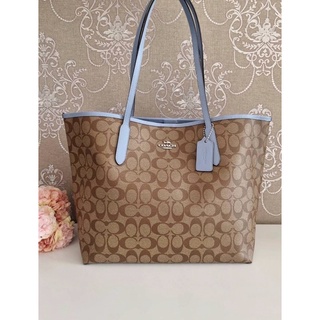 📮 (พร้อมส่ง) Coach City Tote In Signature Canvas size 13"