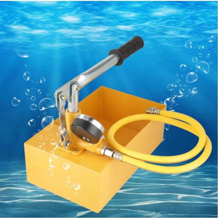 เครื่องทดสอบรอยรั่วท่อน้ำ เครื่องปั๊มแรงดันในท่อ หารอยรั่ว ปั๊มแรงดัน ขนาด เครื่องทดสอบแรงดันน้ำสีเหลือง เครื่องทดสอบ - รูปที่ 3