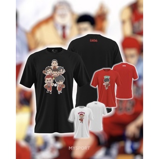 เสื้อยืด พิมพ์ลายอนิเมะ บาสเก็ตบอล Slamdunk SHOHOKU MANGA