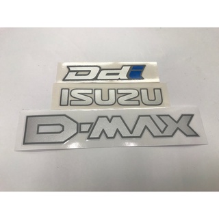 สติ๊กเกอร์ดั้งเดิม ISUZU D-MAX Ddi สีฟ้า สำหรับฝาท้ายรถ ISUZU D-MAX DDi BLUEPOWER ปี2014