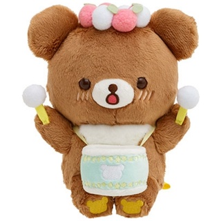 [ส่งตรงจากญี่ปุ่น] Rilakkuma × Tower Records Limited เก้าอี้ตุ๊กตา ผ้ากํามะหยี่ขนนิ่ม สไตล์ญี่ปุ่น