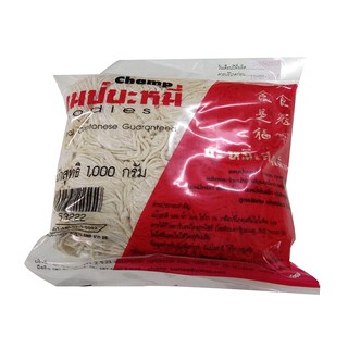 แชมป์ บะหมี่เส้นเล็ก 1000 กรัม Champion Noodles 1000 grams