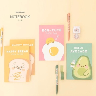 𝑴𝑶𝑺𝑯𝑰 𝑴𝑶𝑺𝑯𝑰 พร้อมส่ง📌 สมุดโน๊ต สมุดจด จากแบรนด์โมชิโมชิ