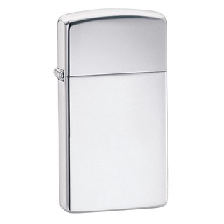 Zippo ไฟแช็กรุ่น 1610 Slim High Polish Chrome ของแท้ รับประกันตลอดชีวิต นำเข้าและจำหน่ายโดยตัวแทนจำหน่าย