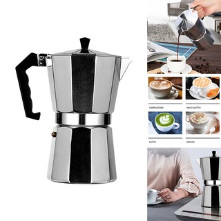 Moka Pot หม้อต้มกาแฟ  มอคค่าพอท สำหรับ 3 ถ้วย 150 ml coffee pot Xlamp