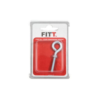 สกรูหัวห่วงตัวโอ 1/4" 1ตัว | FITT | 8855952026972 สกรู, น๊อต อุปกรณ์ยึดติด ต่อเติมซ่อมแซมบ้าน สกรูหัวห่วงตัวโอ 1/4" 1ตัว