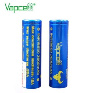 vapcell INR18650 2600mAh Max PD35A 2ก้อน ของแท้  blue