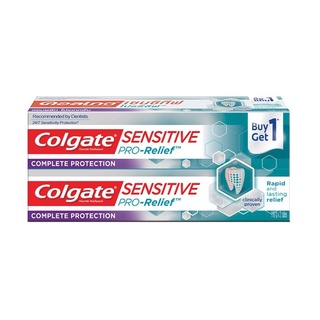 Colgate Sensitive Pro Relief ยาสีฟันคอลเกต เซนซิทีฟ โปรรีลีฟ ออริจินัล 110*2 กรัม แพ็คคู่ (2หลอด)