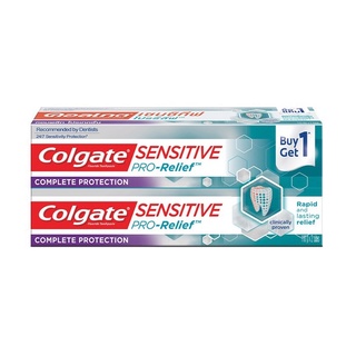 Colgate Sensitive Pro Relief ยาสีฟันคอลเกต เซนซิทีฟ โปรรีลีฟ ออริจินัล 110*2 กรัม แพ็คคู่ (2หลอด)