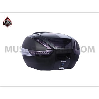 Top Box Case - 38L for Motorcycle E62 By Musashi (กล่องไส่สัมภาระมอเตอร์ไซค์)