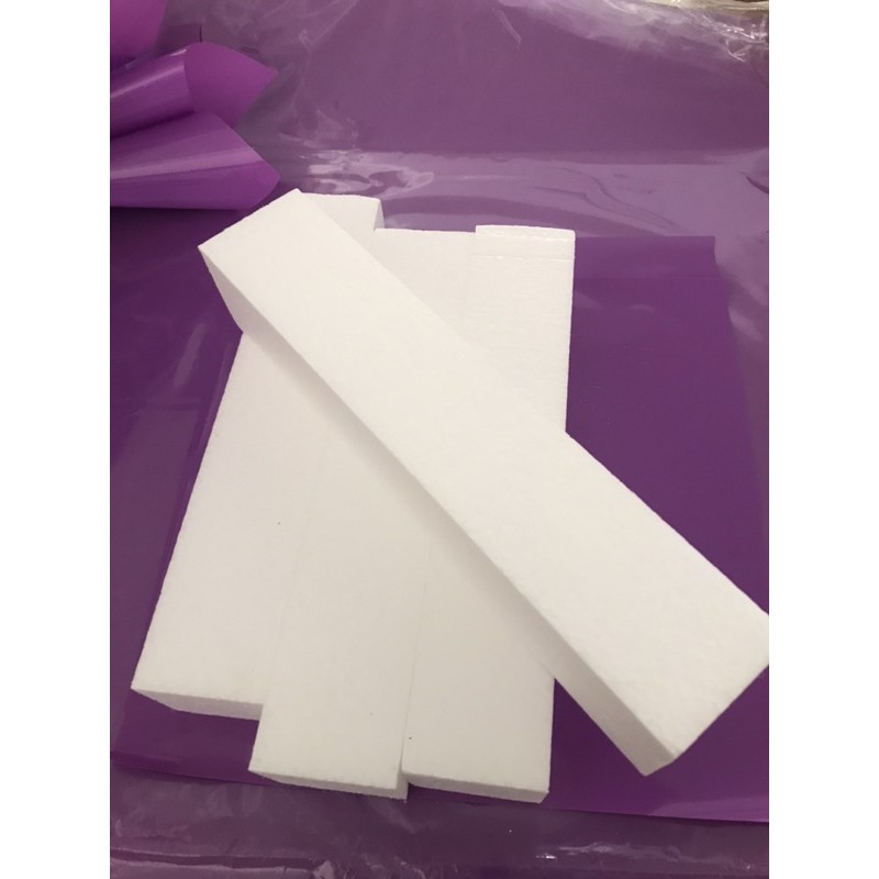 โฟมแท่งสี่เหลี่ยม จัดช่อดอกไม้แพ็ค10แท่งขนาด2*2*10