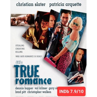 DVD โรมานซ์ ห่ามเดือด True Romance : 1993 #หนังฝรั่ง (ดูพากย์ไทยได้-ซับไทยได้)