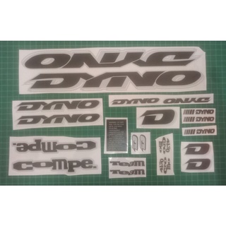 สติกเกอร์ใส พิมพ์ลายทีม BMX Dyno Compe