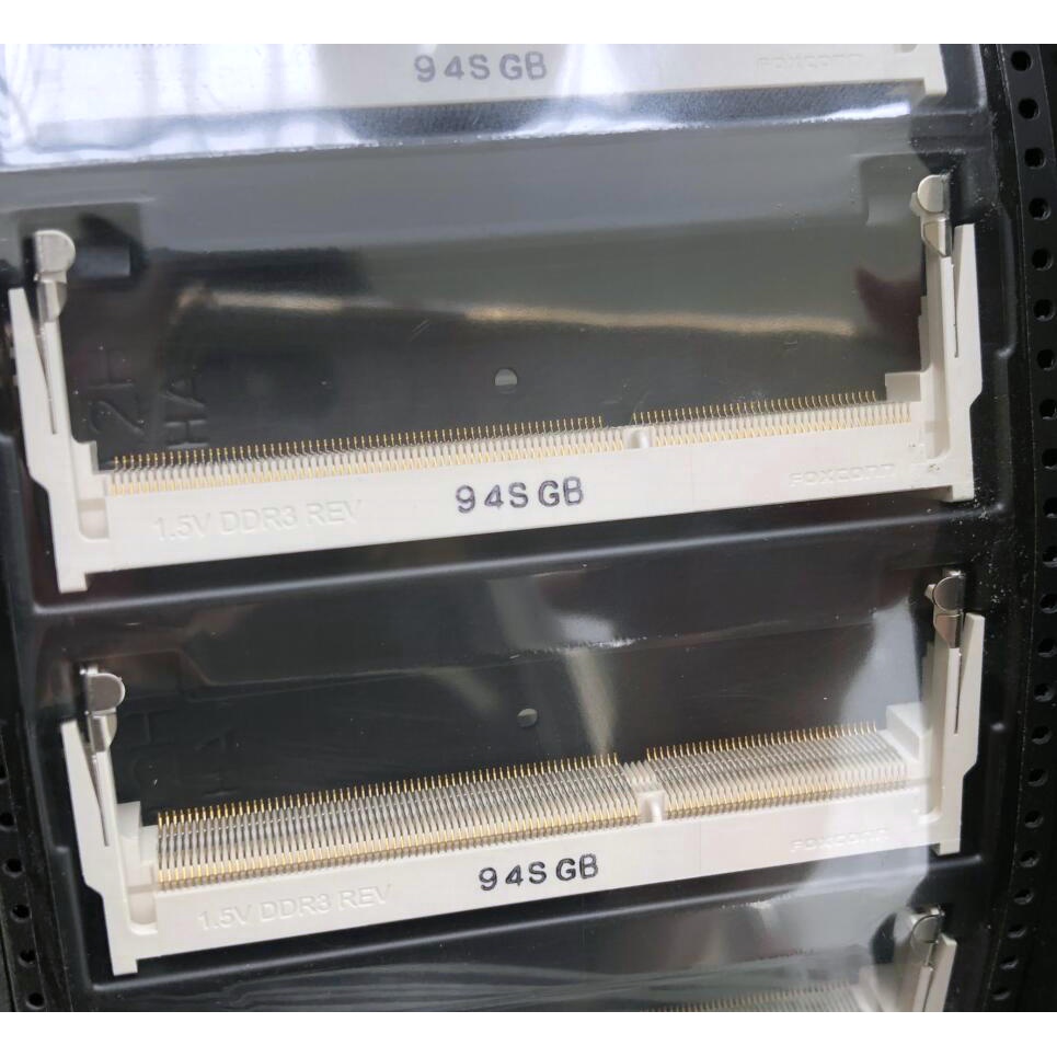 1 ชิ้น Foxconn AS0A626-HARN-7H ซ็อกเก็ตหน่วยความจําโน้ตบุ๊ค DDR3 H9.2 1.5V