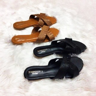 Winkdesign CROC DESIGN Classic Sandals ลายหนังจรเข้