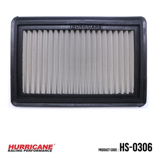 HURRICANE กรองอากาศสแตนเลสสตีล เฮอร์ริเคน รุ่น HS-0306 Honda CR-V Honda StepWgn