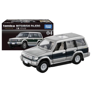 รถเหล็กTomica ของแท้ Tomica Premium No.04 Mitsubishi Pajero