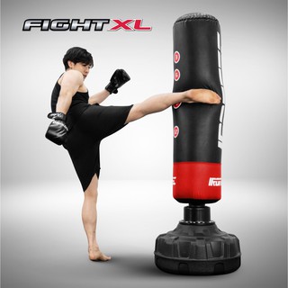 [ใส่โค้ด IRON400S ลด 400] กระสอบทราย ตั้งพื้น FIGHT XL จาก IRONTEC ขนาดไซส์ XL สูงเท่าคน 175cm ส่งฟรีทุกที่ แถมฟรี นวม