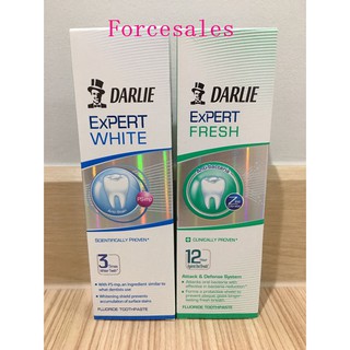 Darlie Expert White / Fresh 120 กรัม ยาสีฟันดาร์ลี่ เอ็กซ์เปิร์ท ไวท์ / เฟรช 120 กรัม