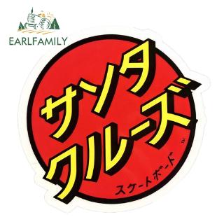 Earlfamily 13 ซม.Santa Cruz ญี ่ ปุ ่ น Dot รถสติกเกอร ์ สเก…