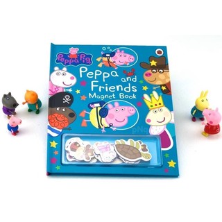 หนังสือบอร์บุ้คสำหรับเด็ก Peppa and Friend Magnet Book